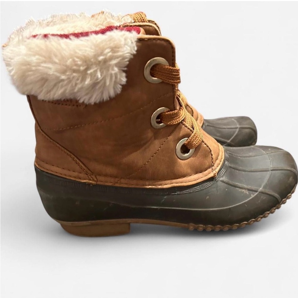 Tommy Hilfiger Twravino Faux Shearling Lined Duck Boots